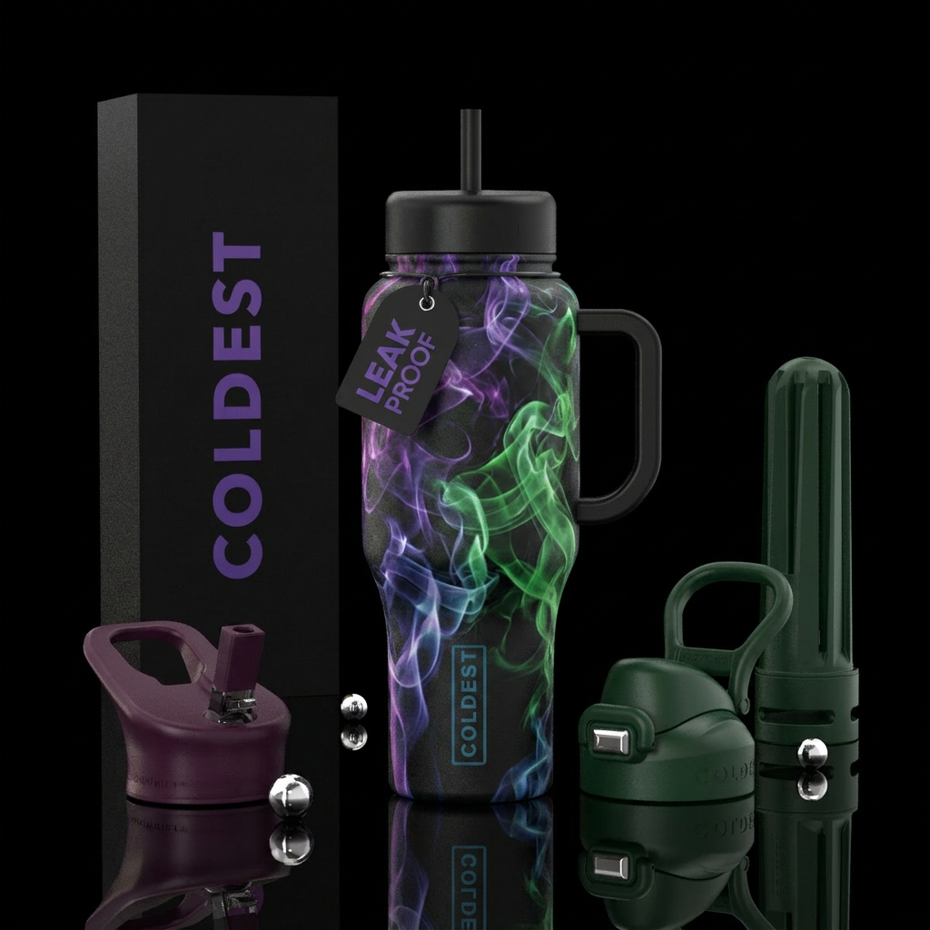 Macical Smoke water bottle design