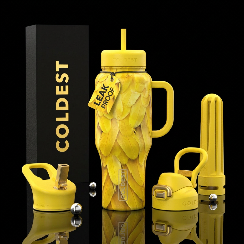 Canary water bottle design