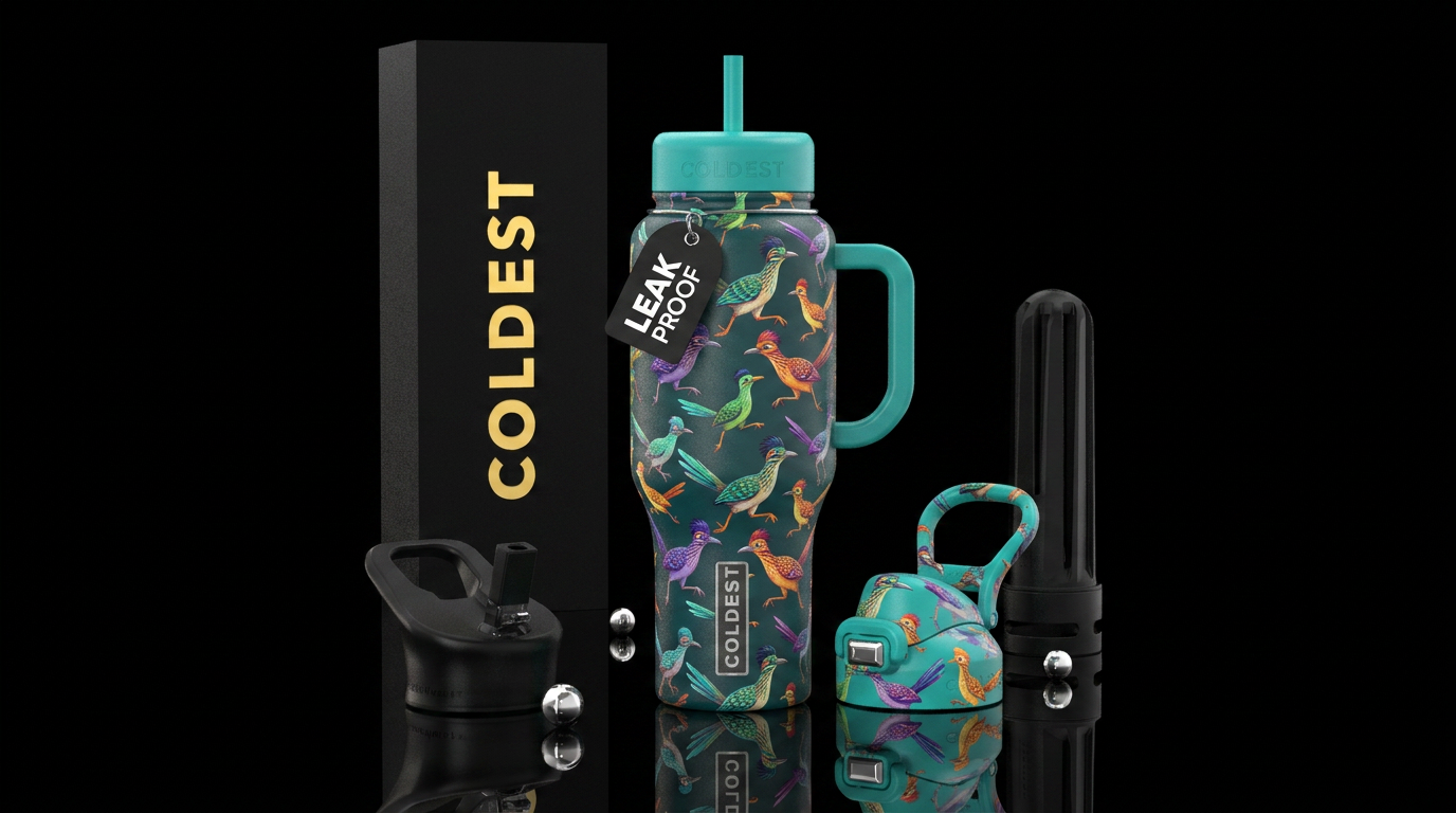 Road Runnner water bottle design