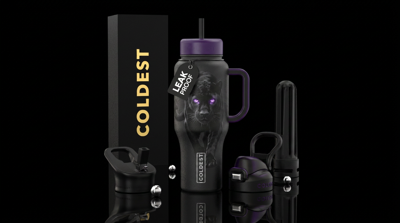 On the proul water bottle design