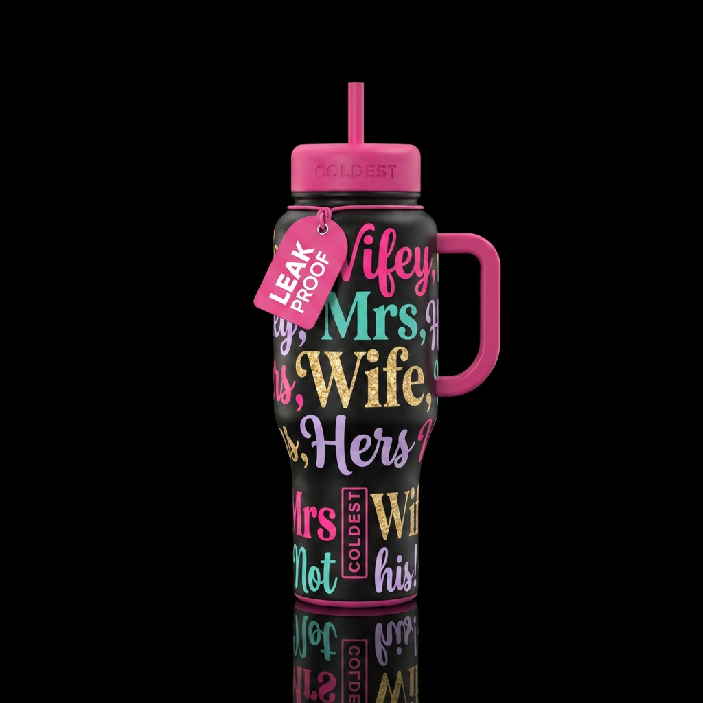 Her bottle water bottle design
