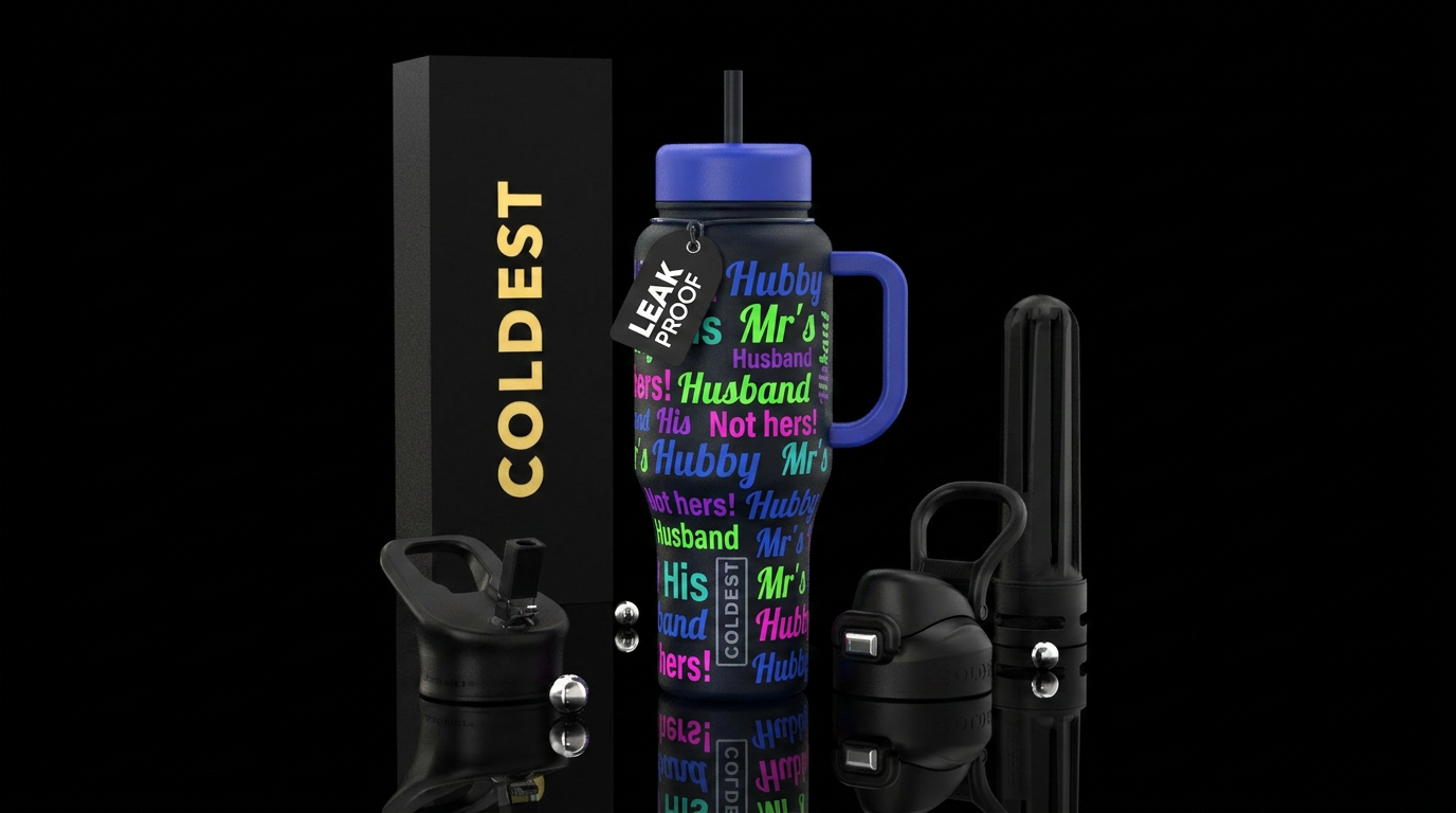 Hubbys water bottle design