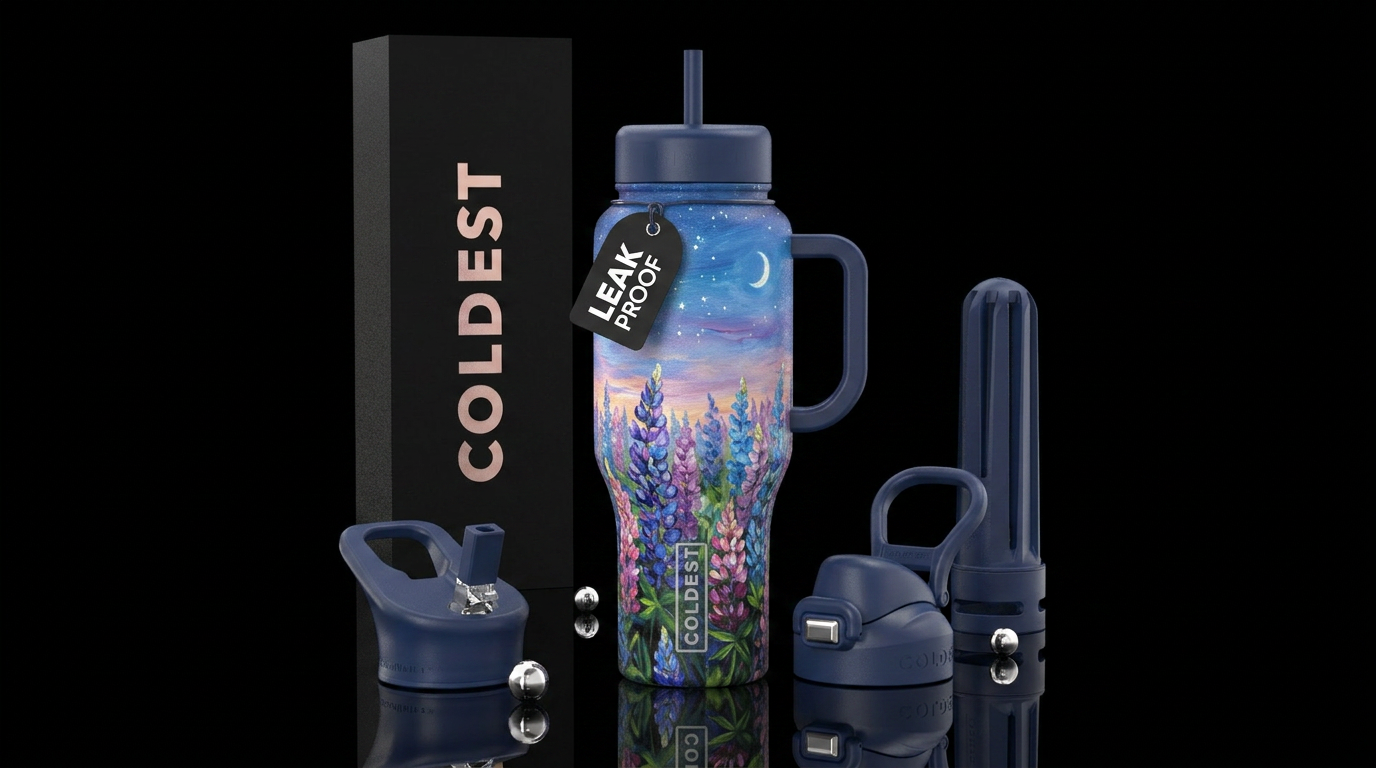 Lupin Love water bottle design