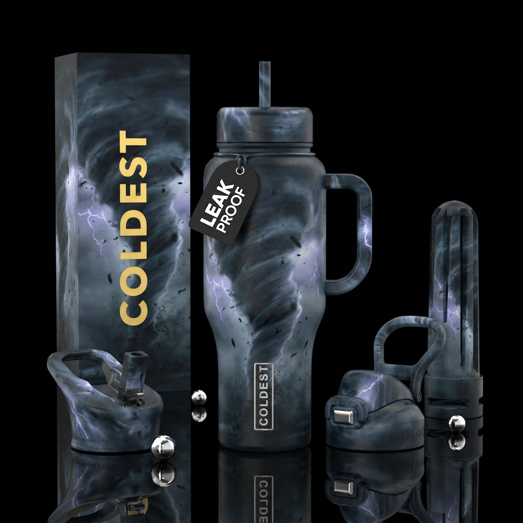 The Tornado water bottle design