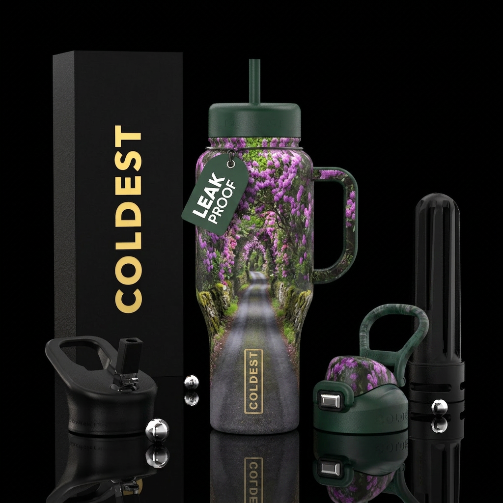 Secret Ireland water bottle design