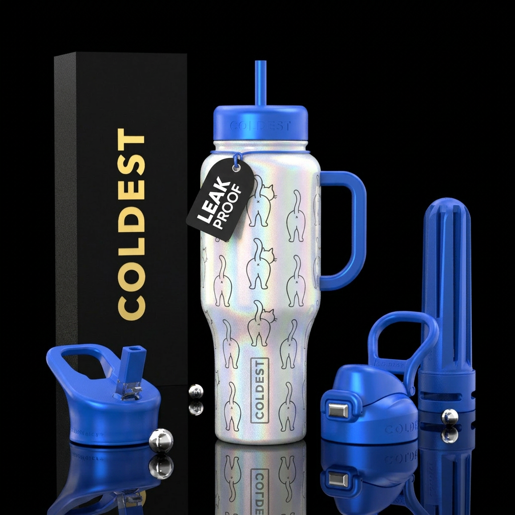 Butts Up! water bottle design