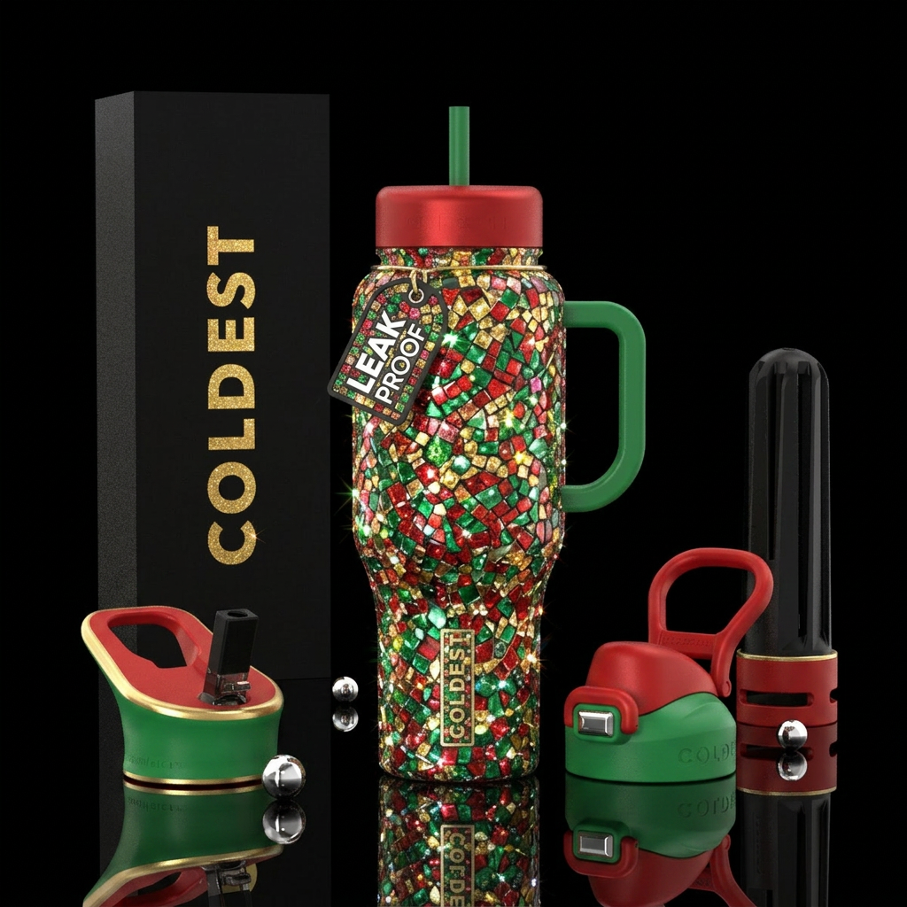 Christmas Bottle water bottle design