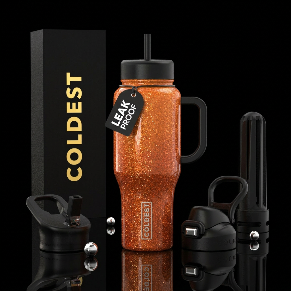 Orange Crush water bottle design