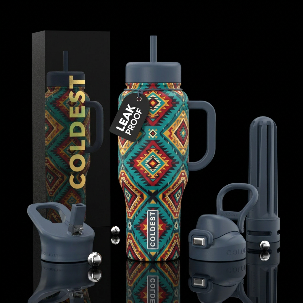 Navajo water bottle design