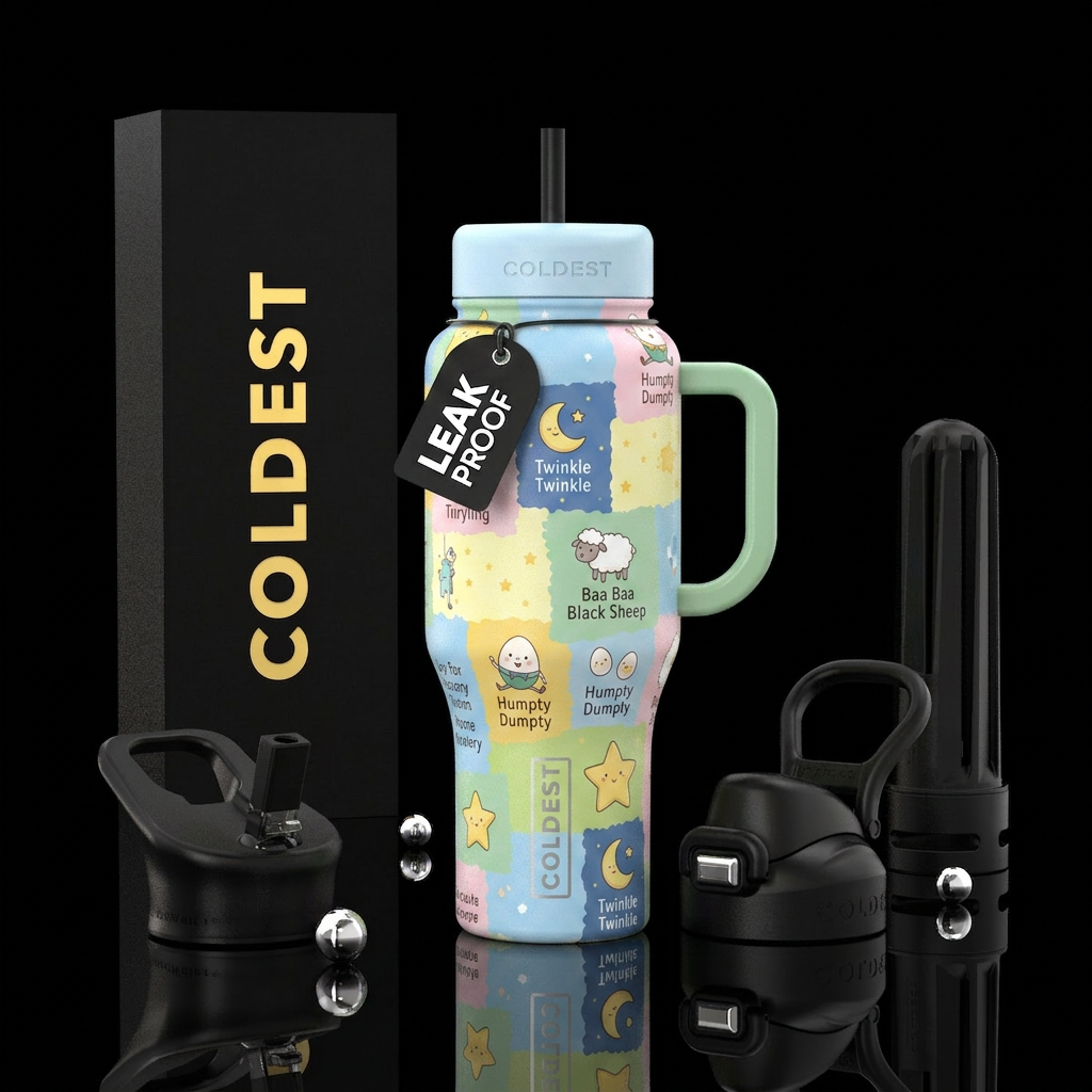 Story Teller water bottle design