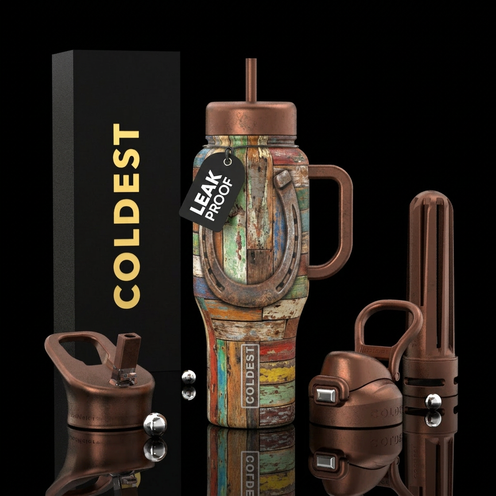 Steps Of A Horse water bottle design