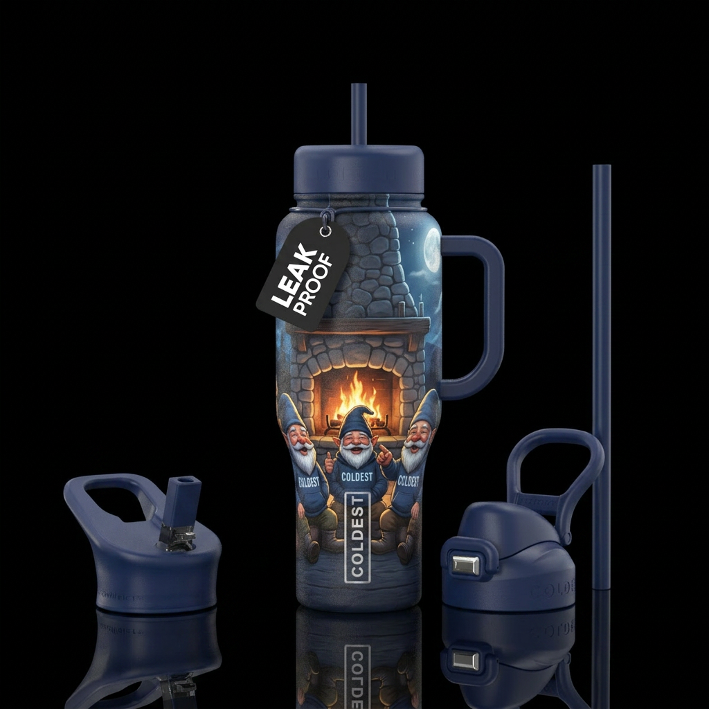 Chillin With The Coldies water bottle design