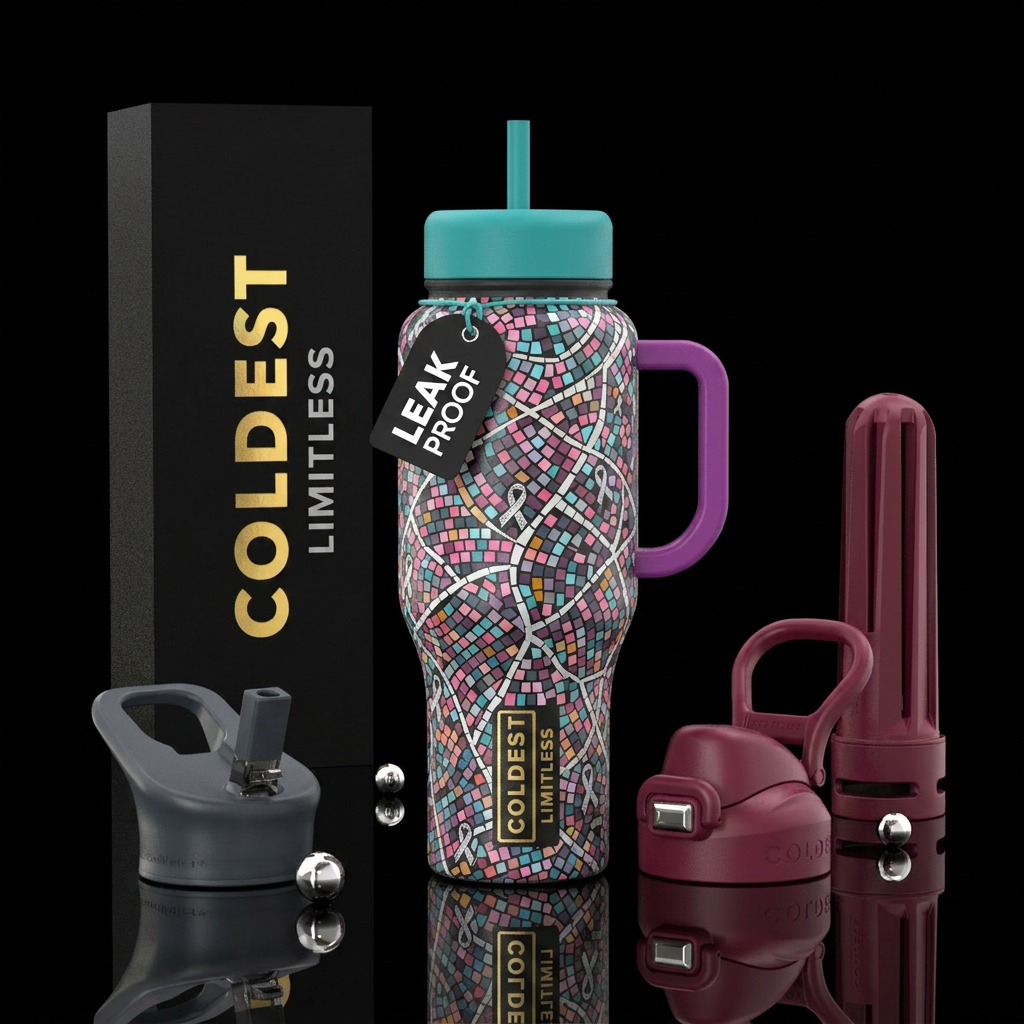 Awareness For All water bottle design