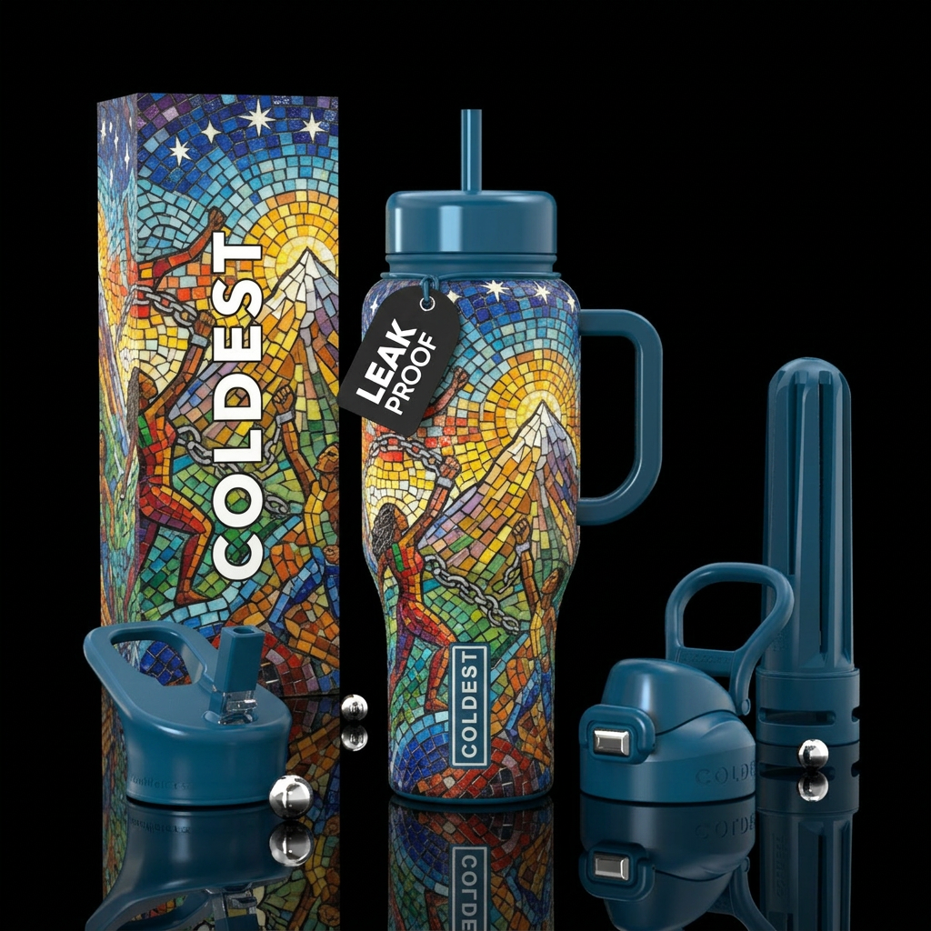 Empowerment water bottle design