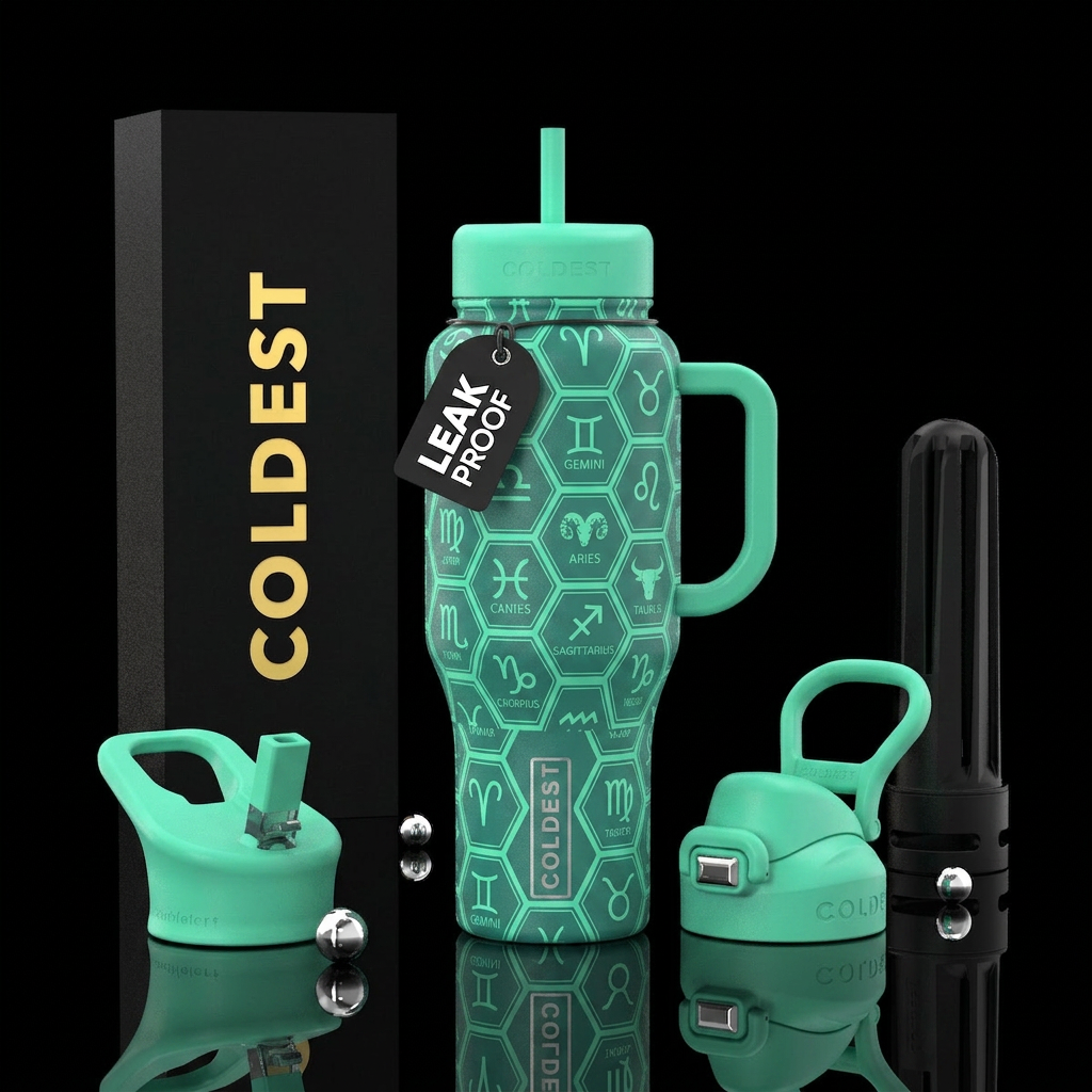 All The Signs water bottle design