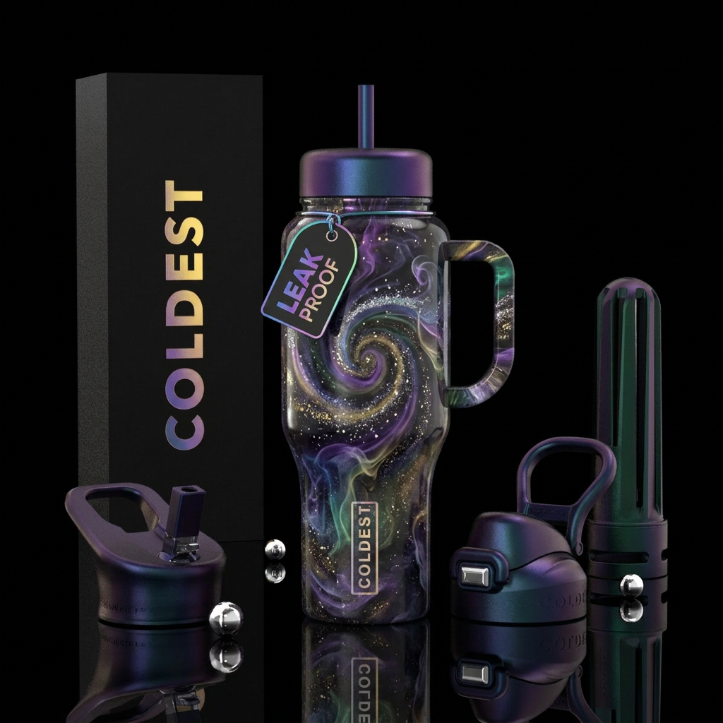 Mixed Up water bottle design