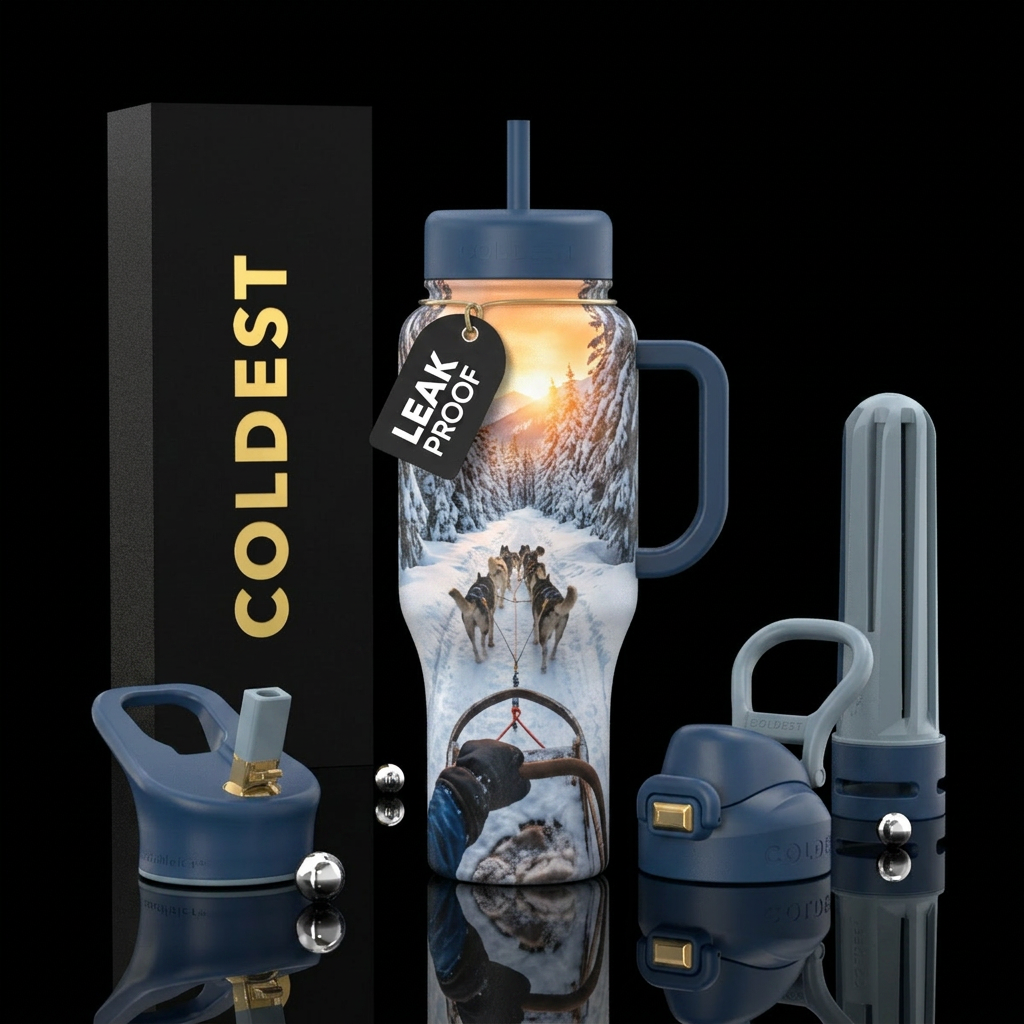 Mushers View water bottle design