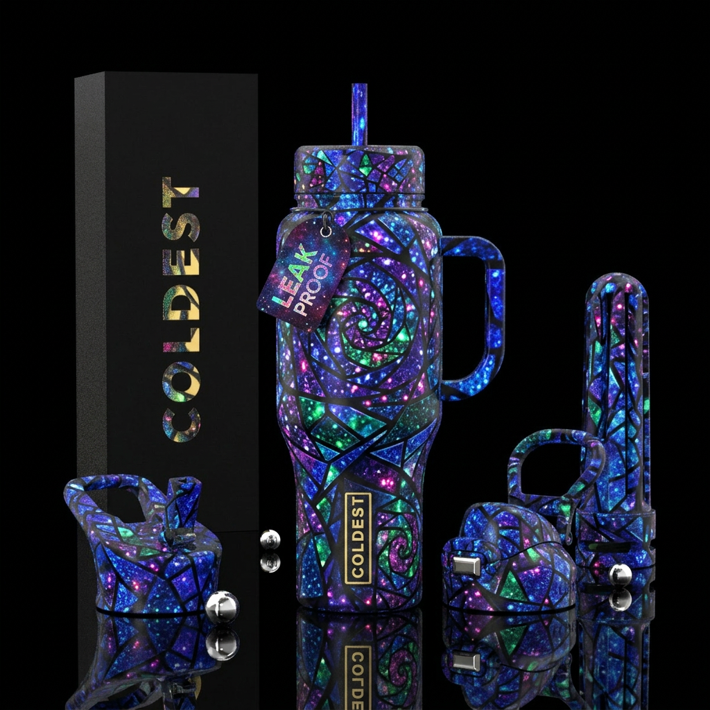 Lost In It water bottle design