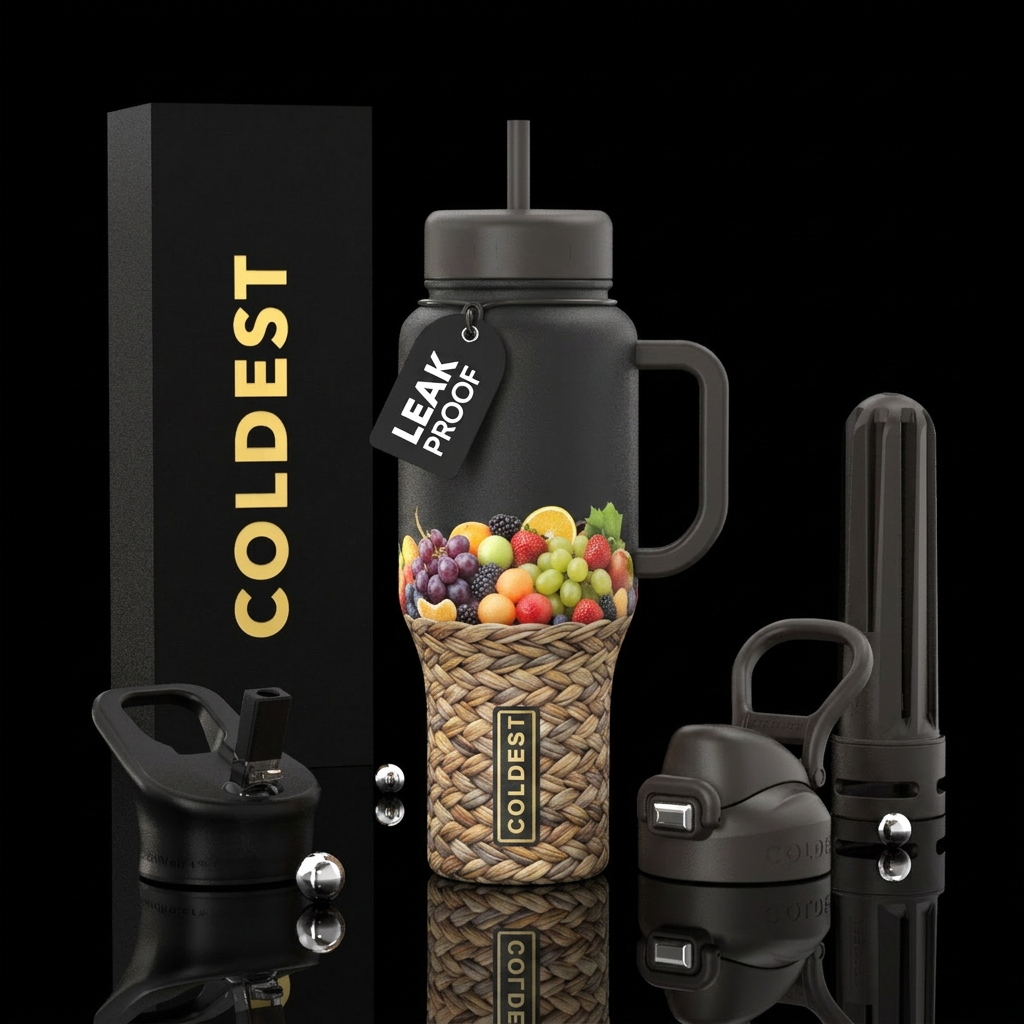 Fruit Basket water bottle design