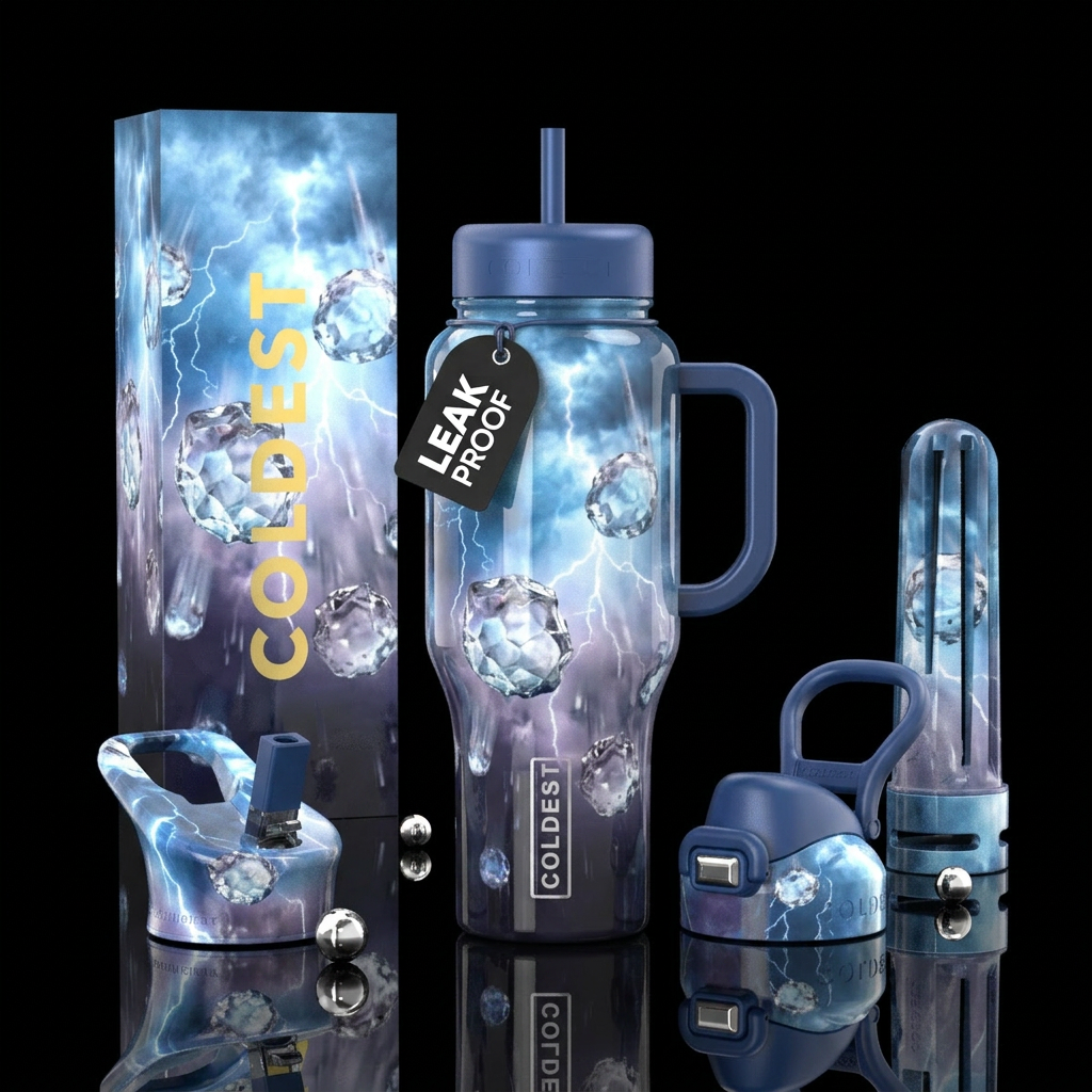 Hail Storm water bottle design