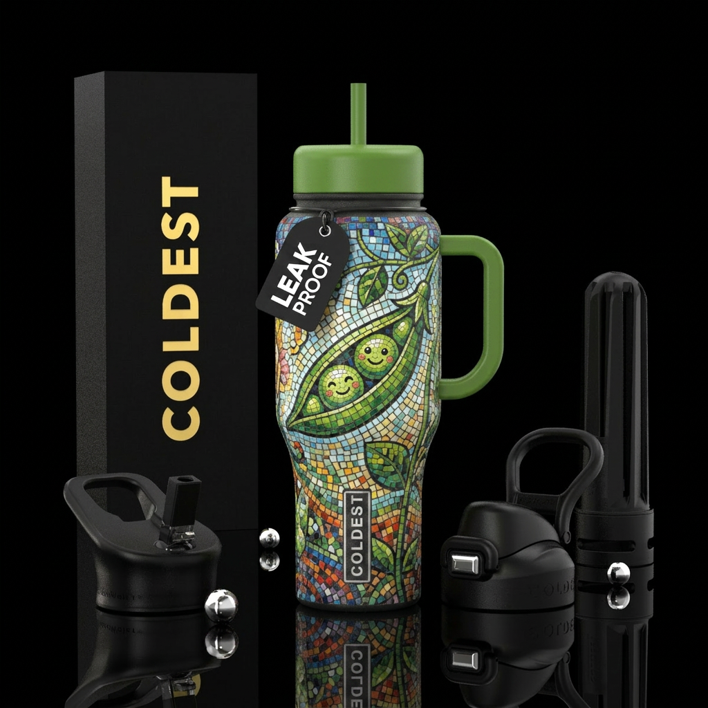 2 Peas In A Pod water bottle design