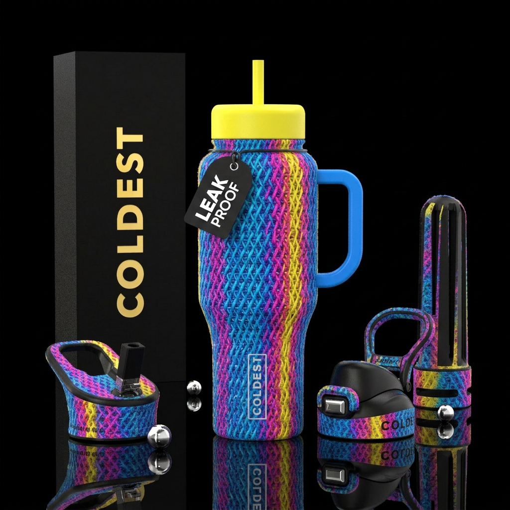 Zoomed In water bottle design