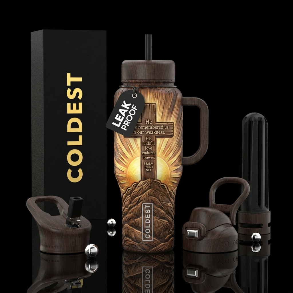 Forever Loved water bottle design