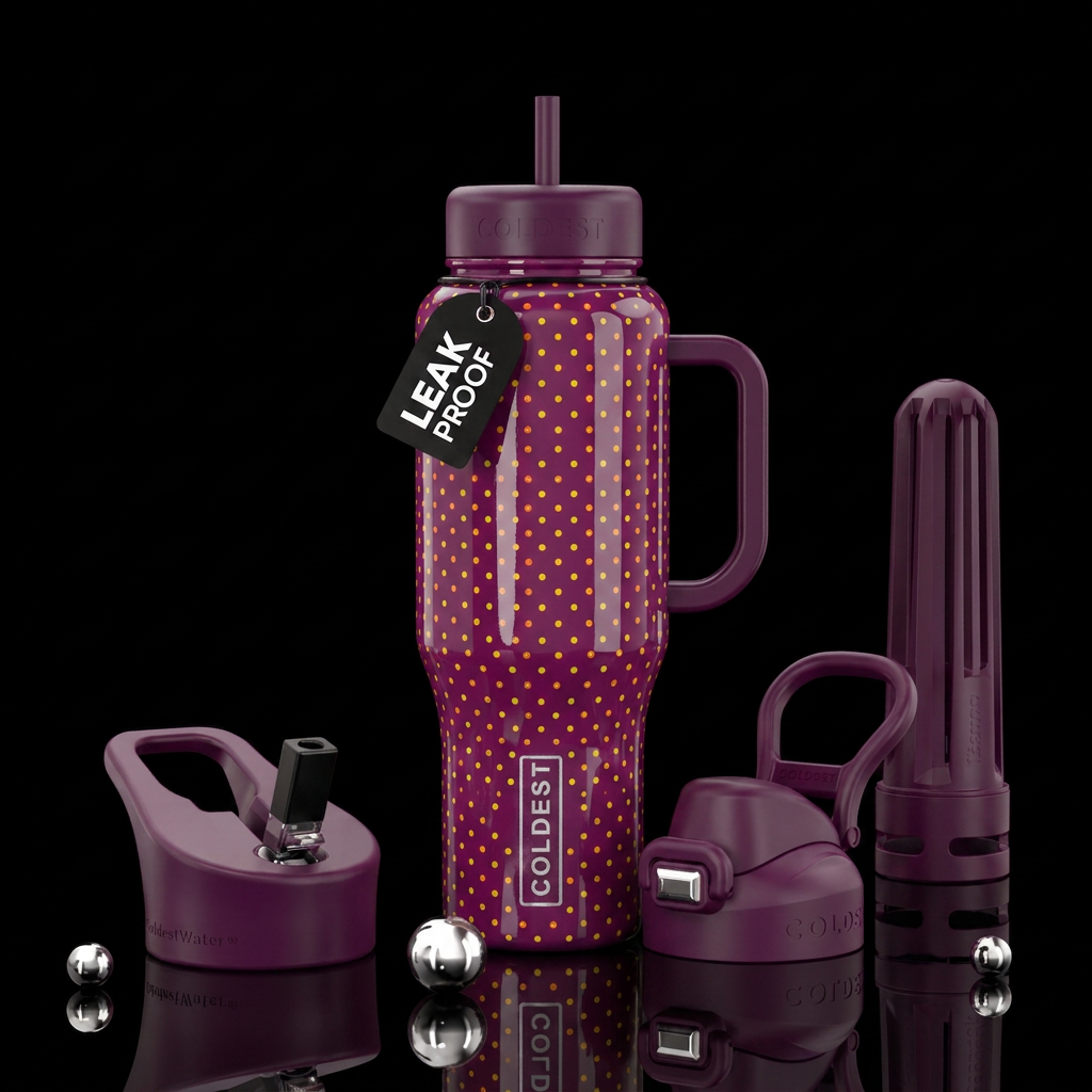 Plum  Dress water bottle design