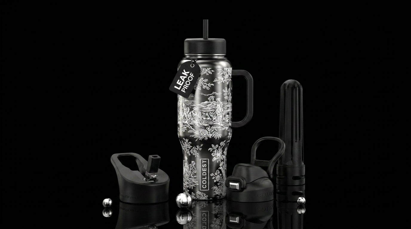 Traditional French water bottle design