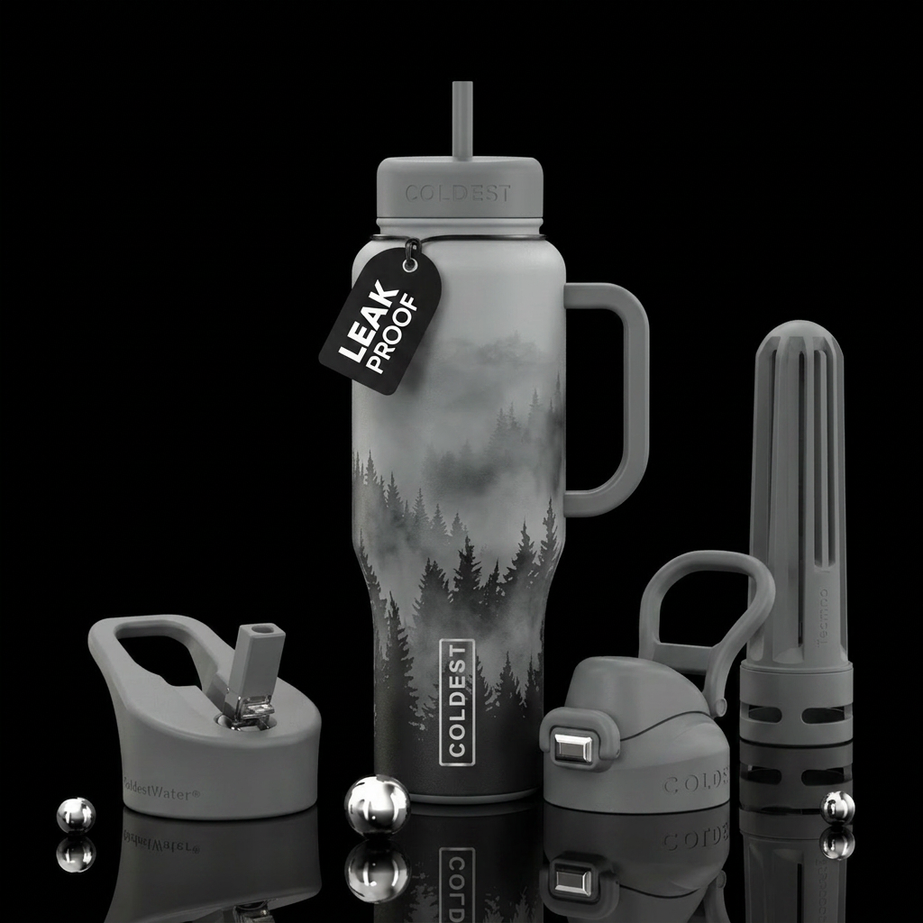 The Schwarzwald water bottle design