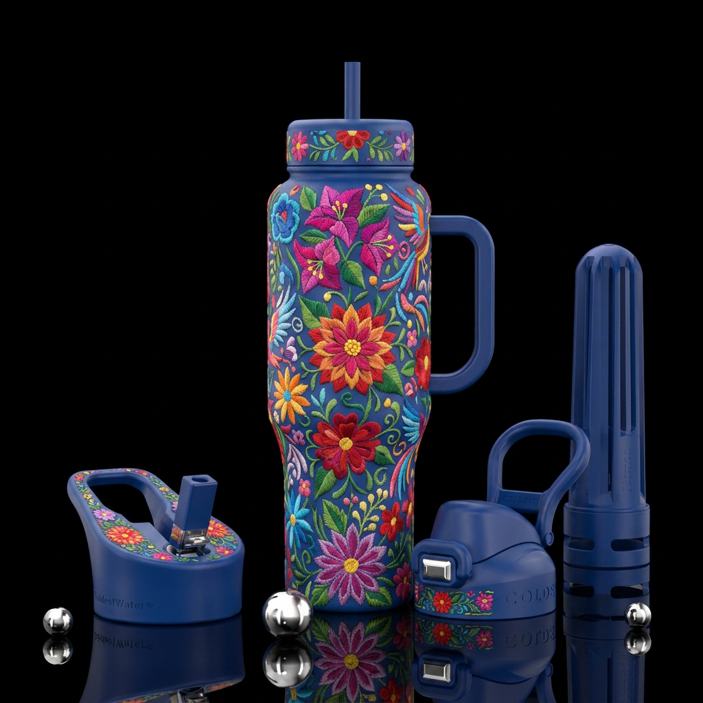 Oaxaca water bottle design