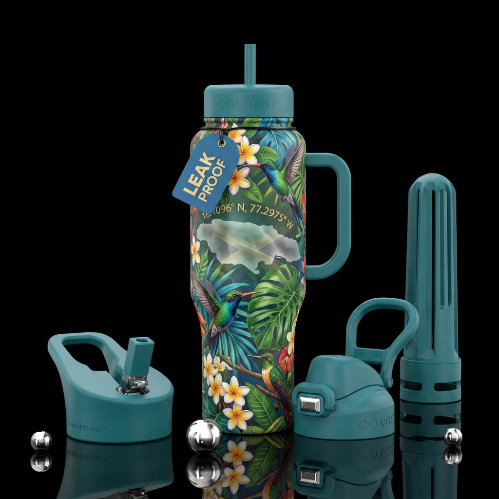 Ya Mon water bottle design