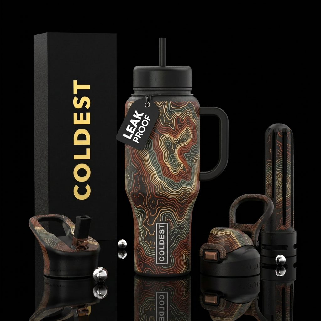 Moab water bottle design