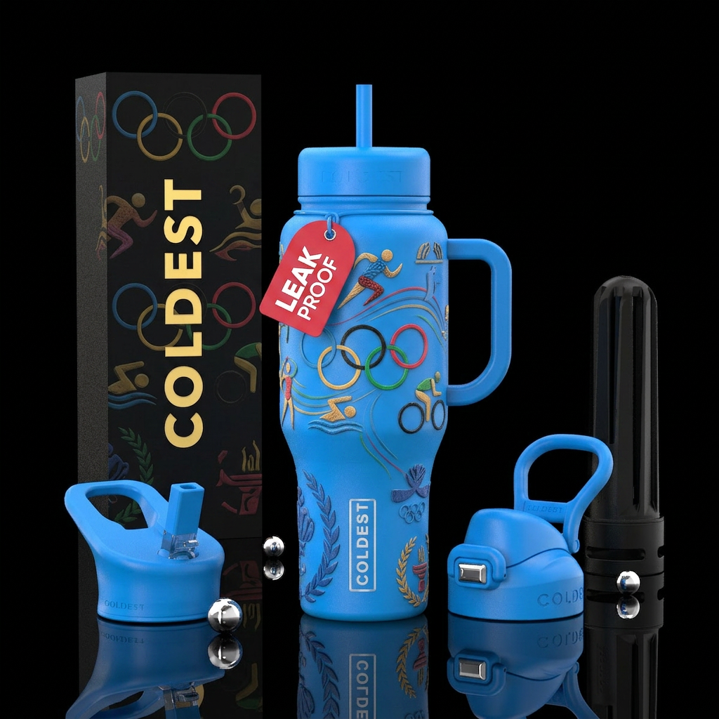 Olympics water bottle design