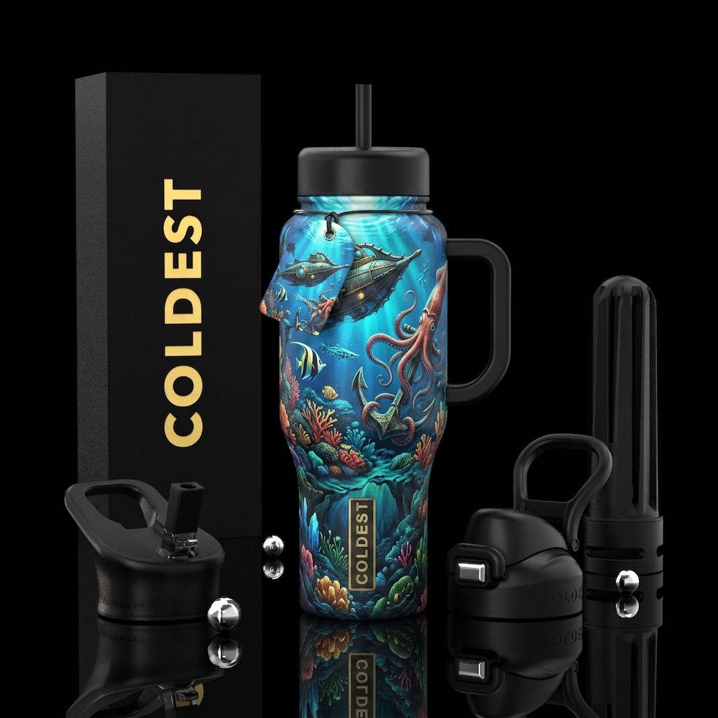 20,000 leagues under the sea water bottle design