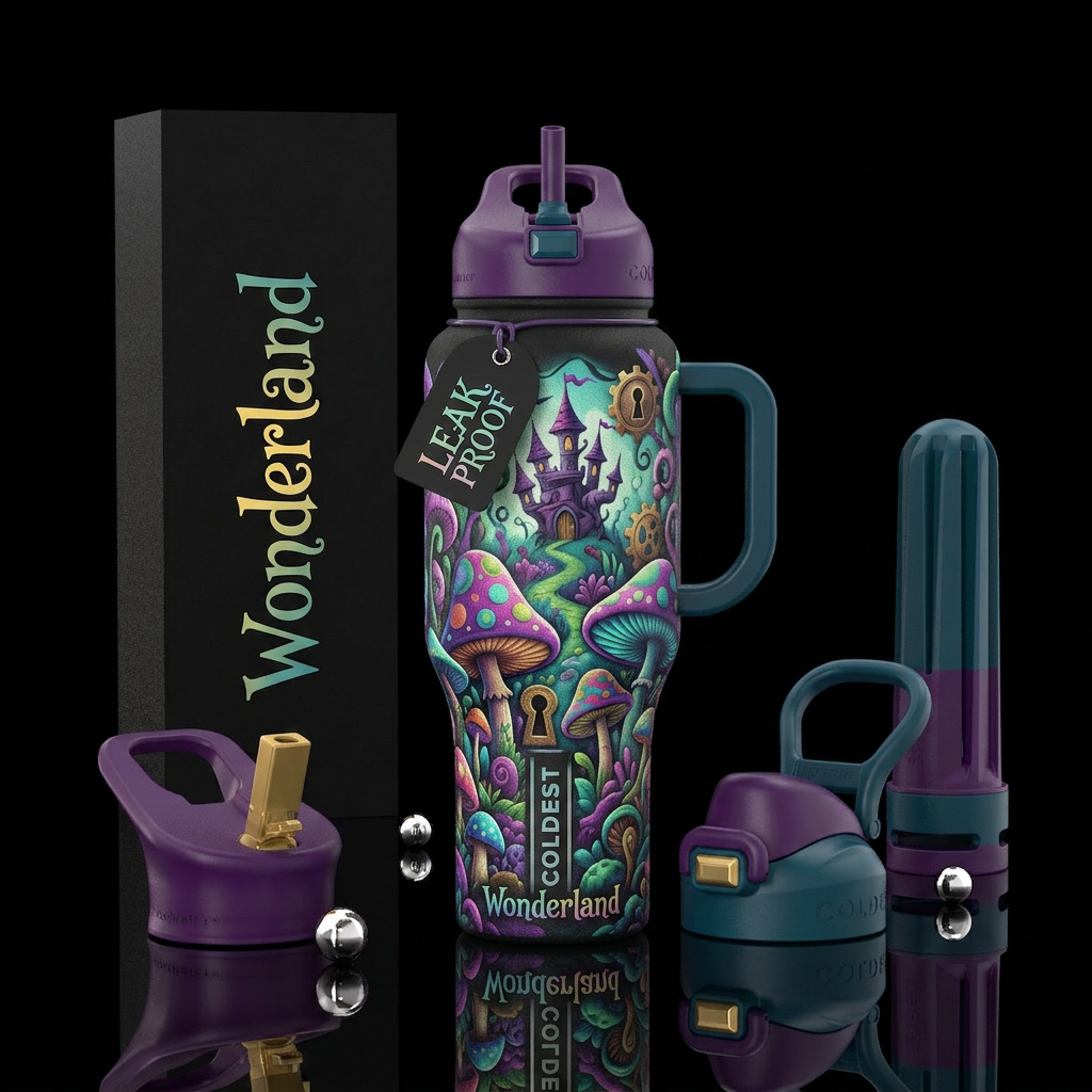 Wonderlad water bottle design