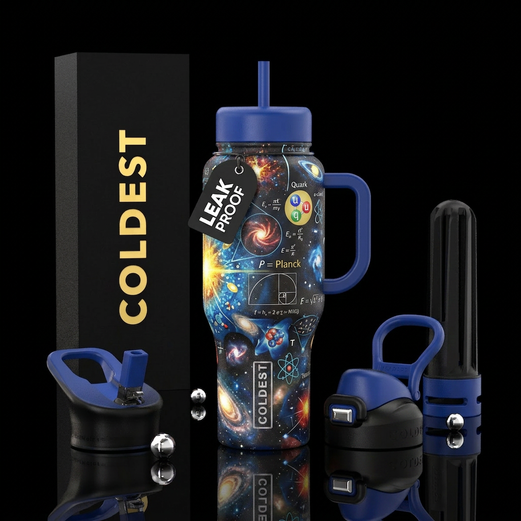 Big Bang Therory water bottle design
