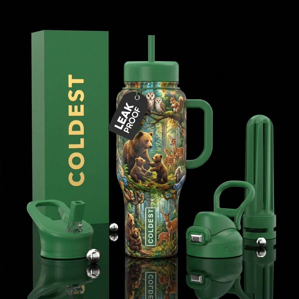 ForestbFamilies water bottle design