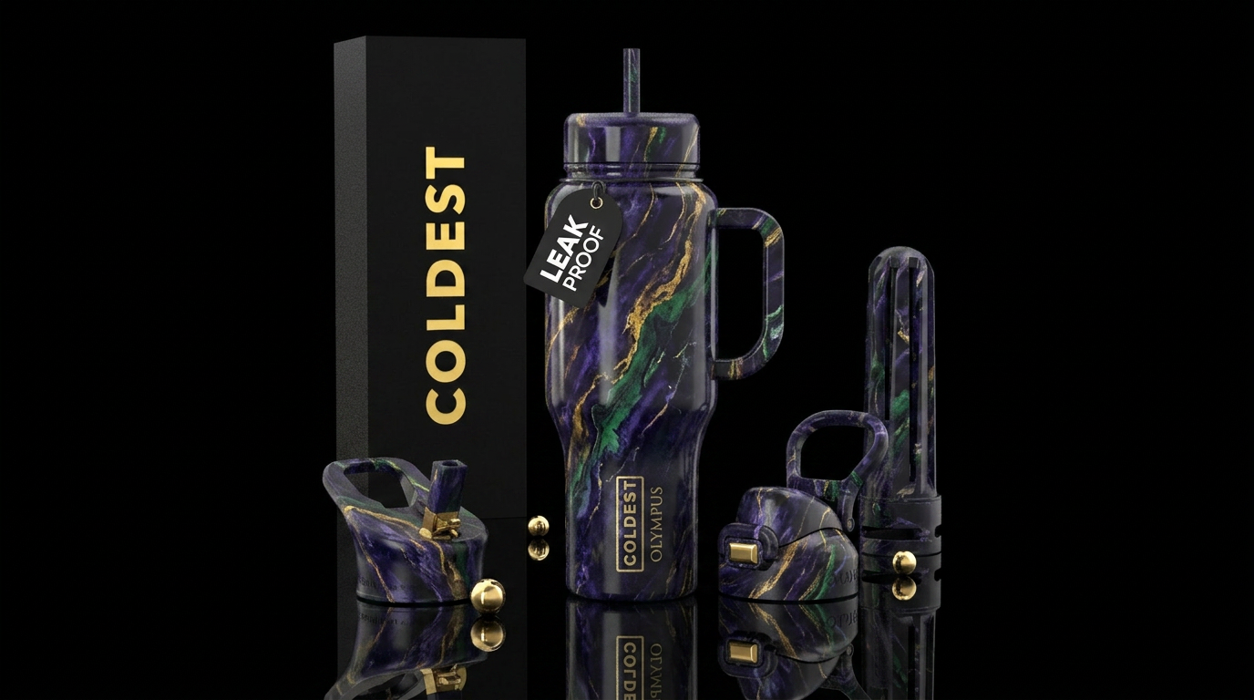 Olympus water bottle design