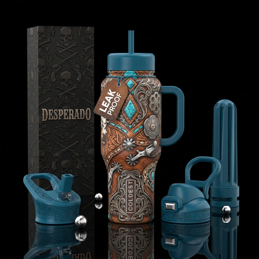 Desperado water bottle design