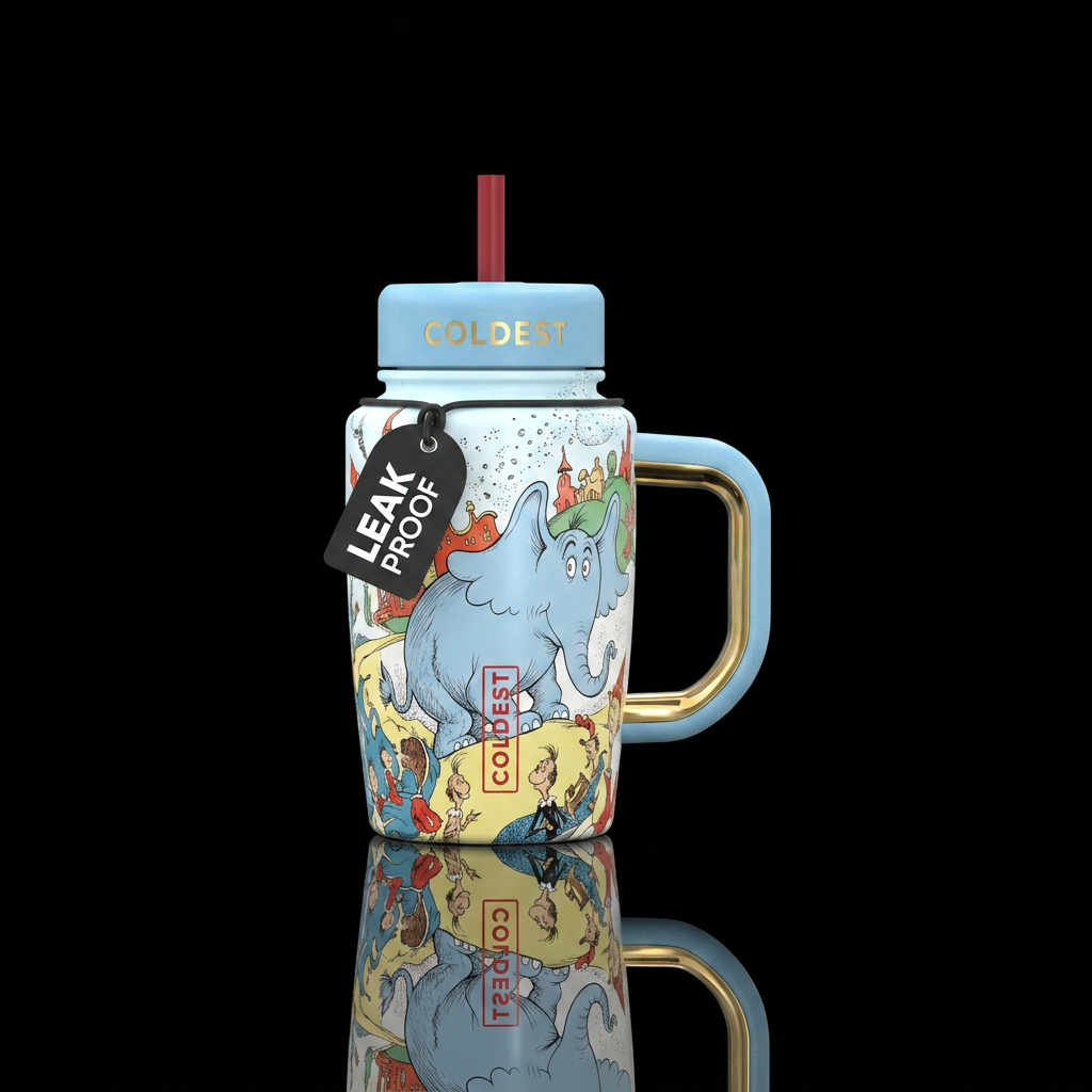 Horton hears a who water bottle design