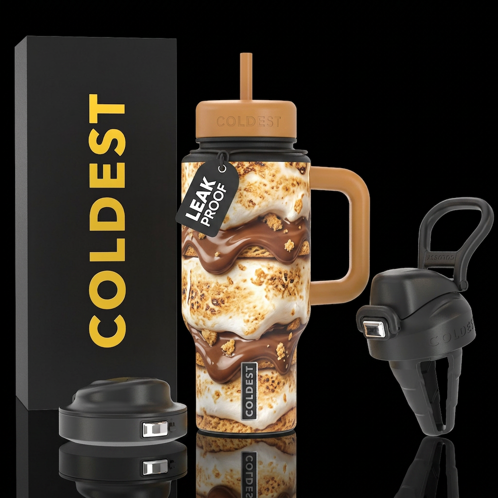 Smores water bottle design