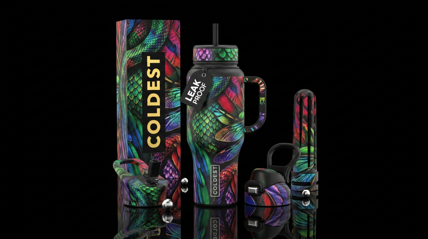 Hiding in plain sight water bottle design