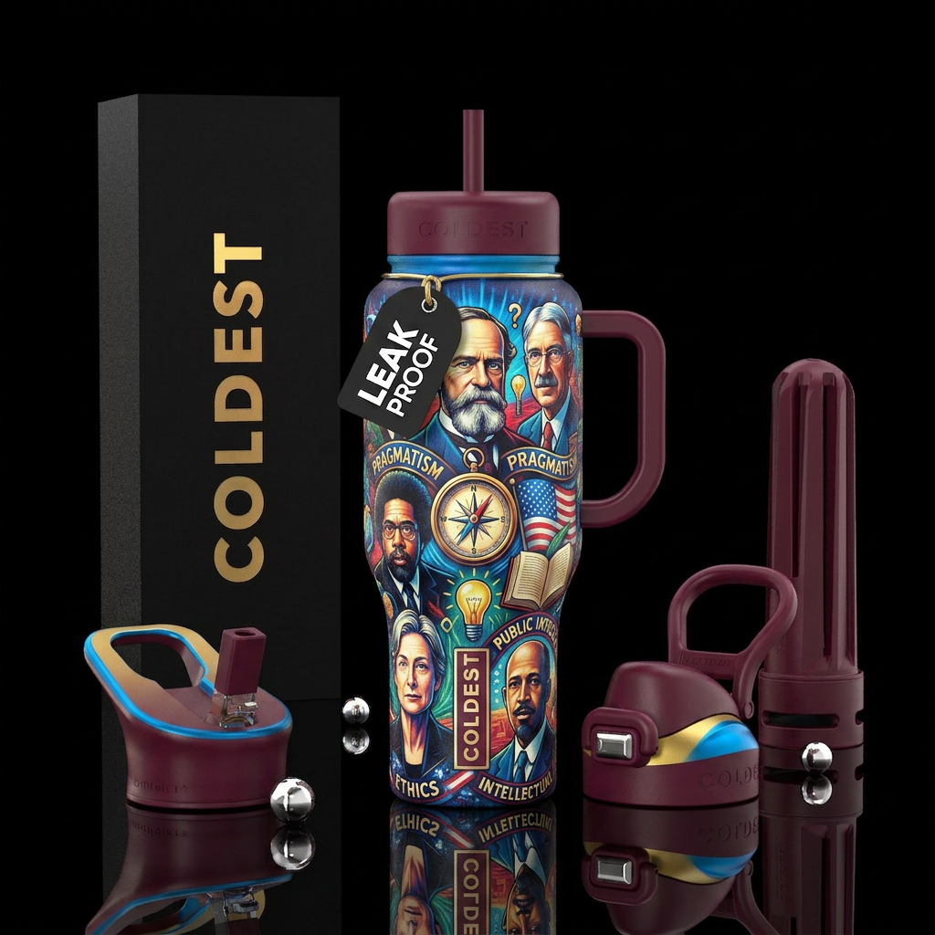 American philosophers water bottle design