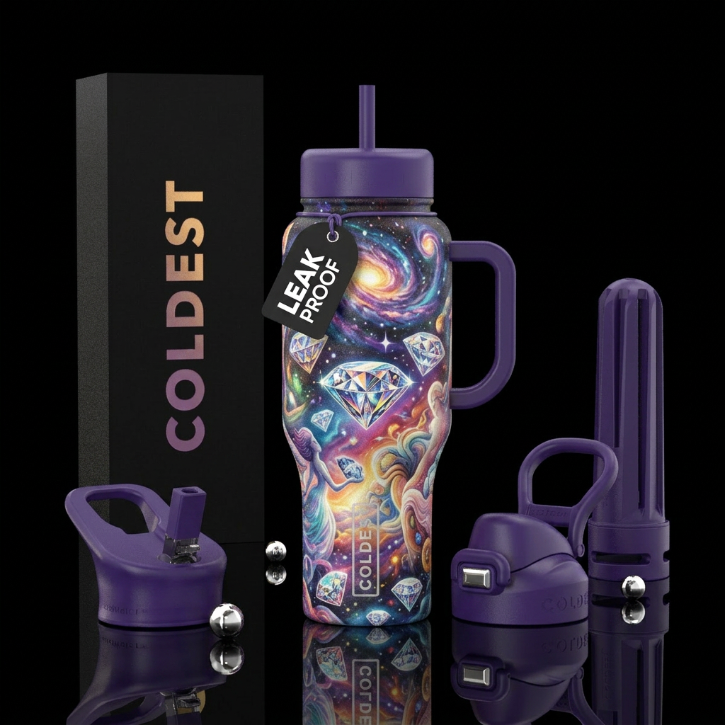 Lucy in the sky with diamonds water bottle design