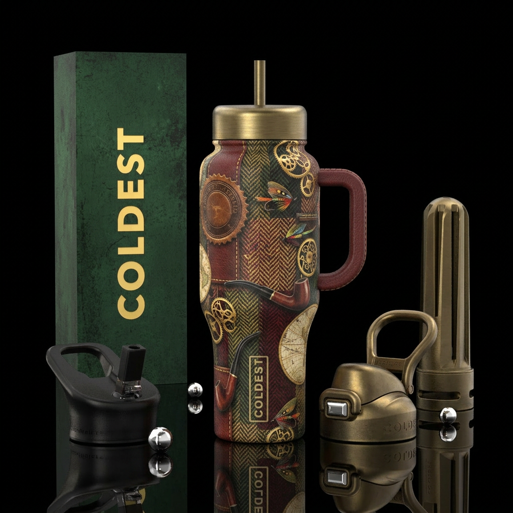 Grandpa core esthetic water bottle design