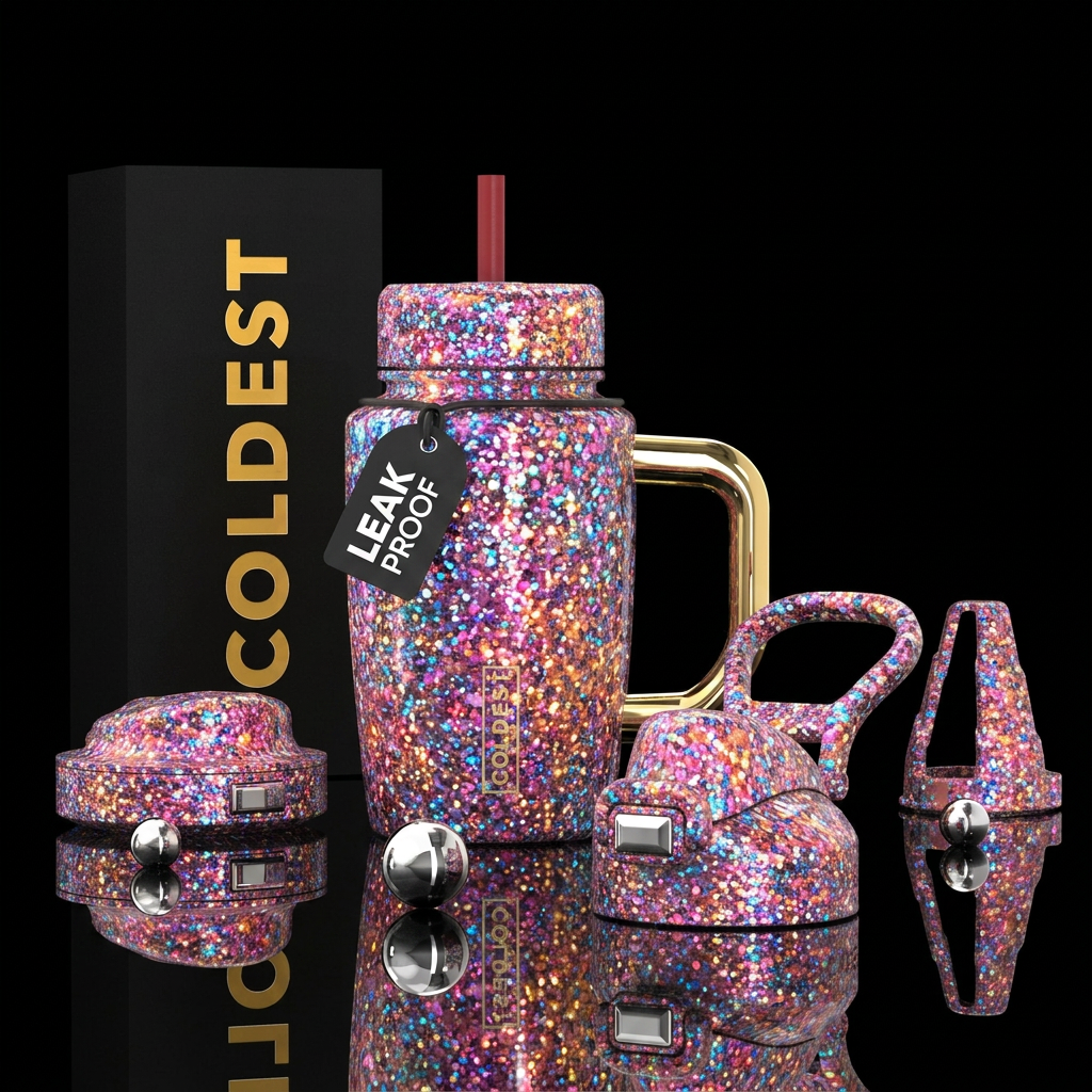 Sparkler water bottle design