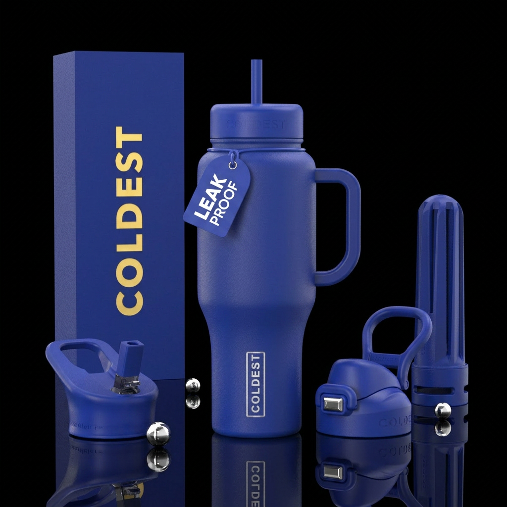 Mazarine water bottle design