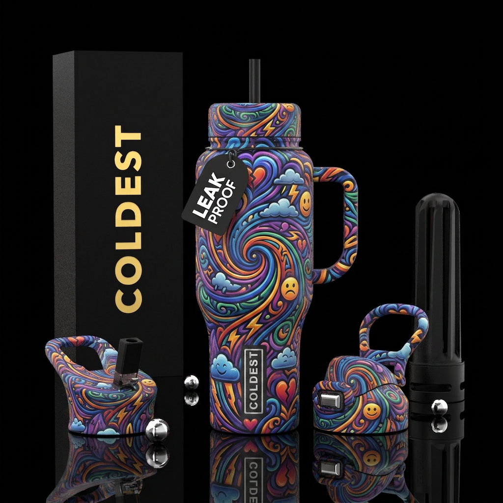 My feelings whitlwind water bottle design