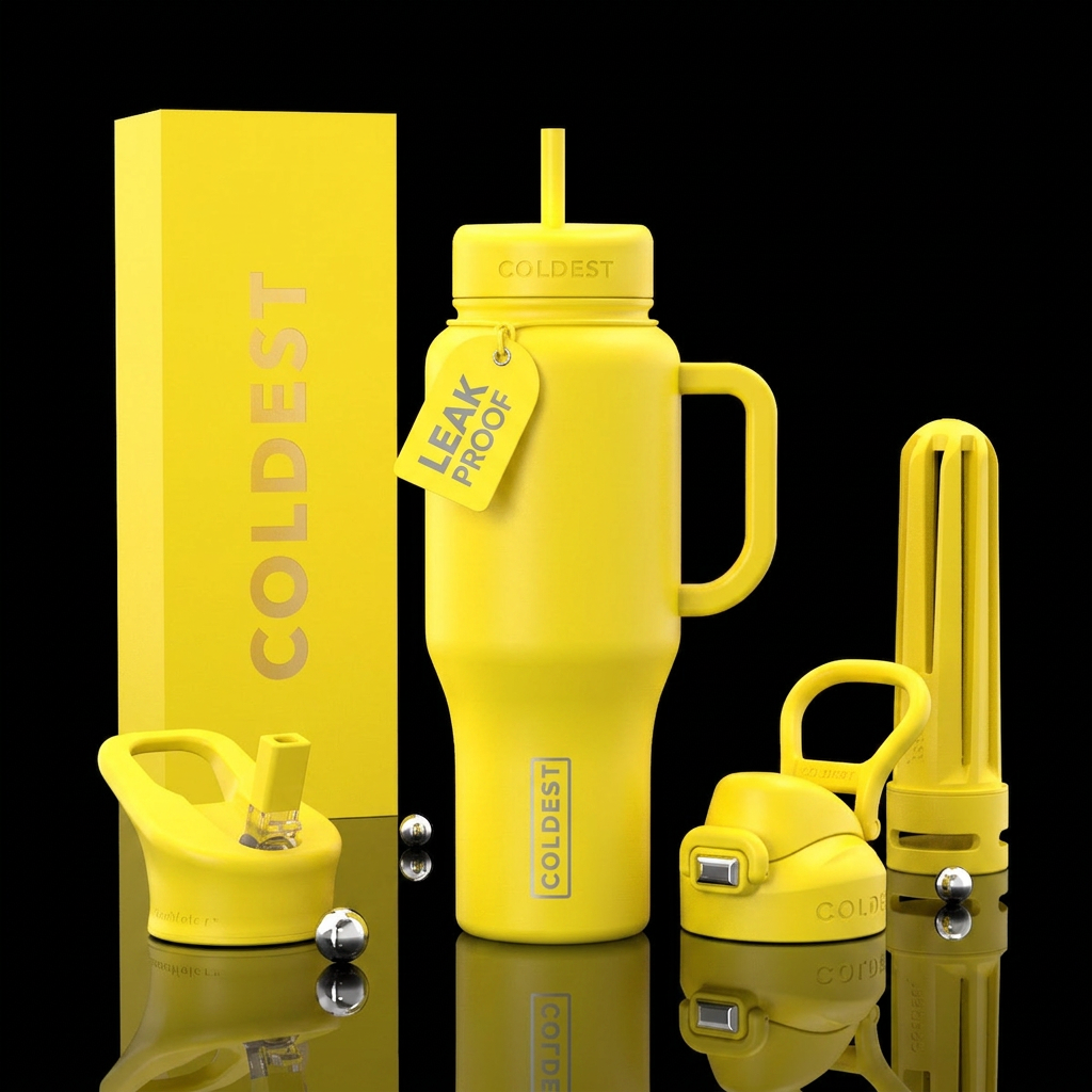 Sunshine yelliw water bottle design